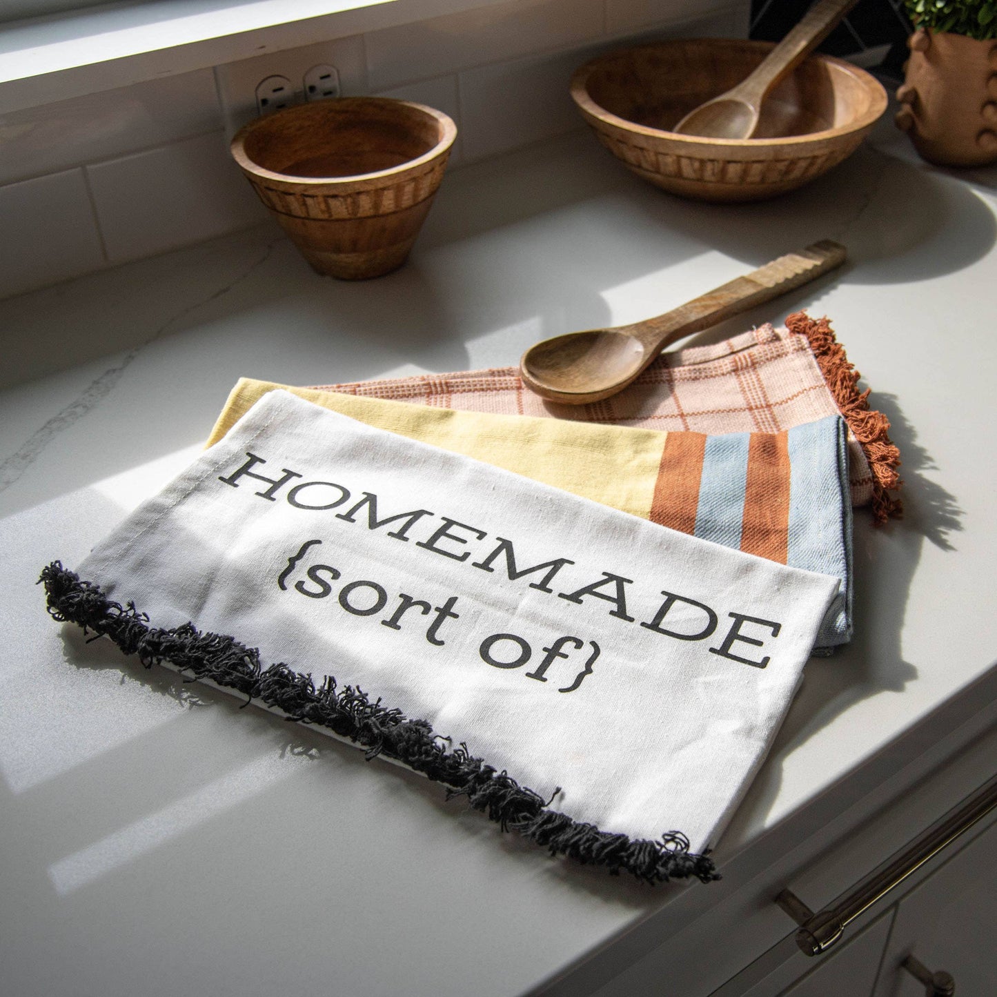 Homemade (Sort Of) Tea Towels Assorted 3 1pc random