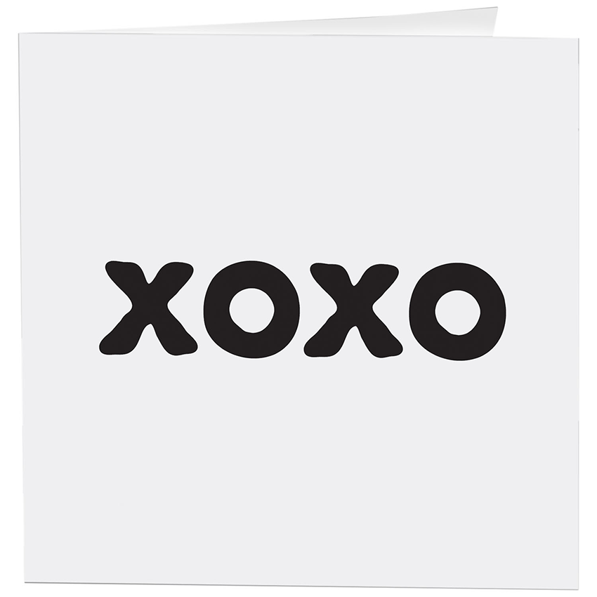 Cards - 279- XOXO (Saying)