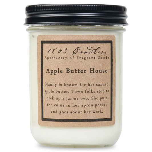 Apple Butter House Jar Candle