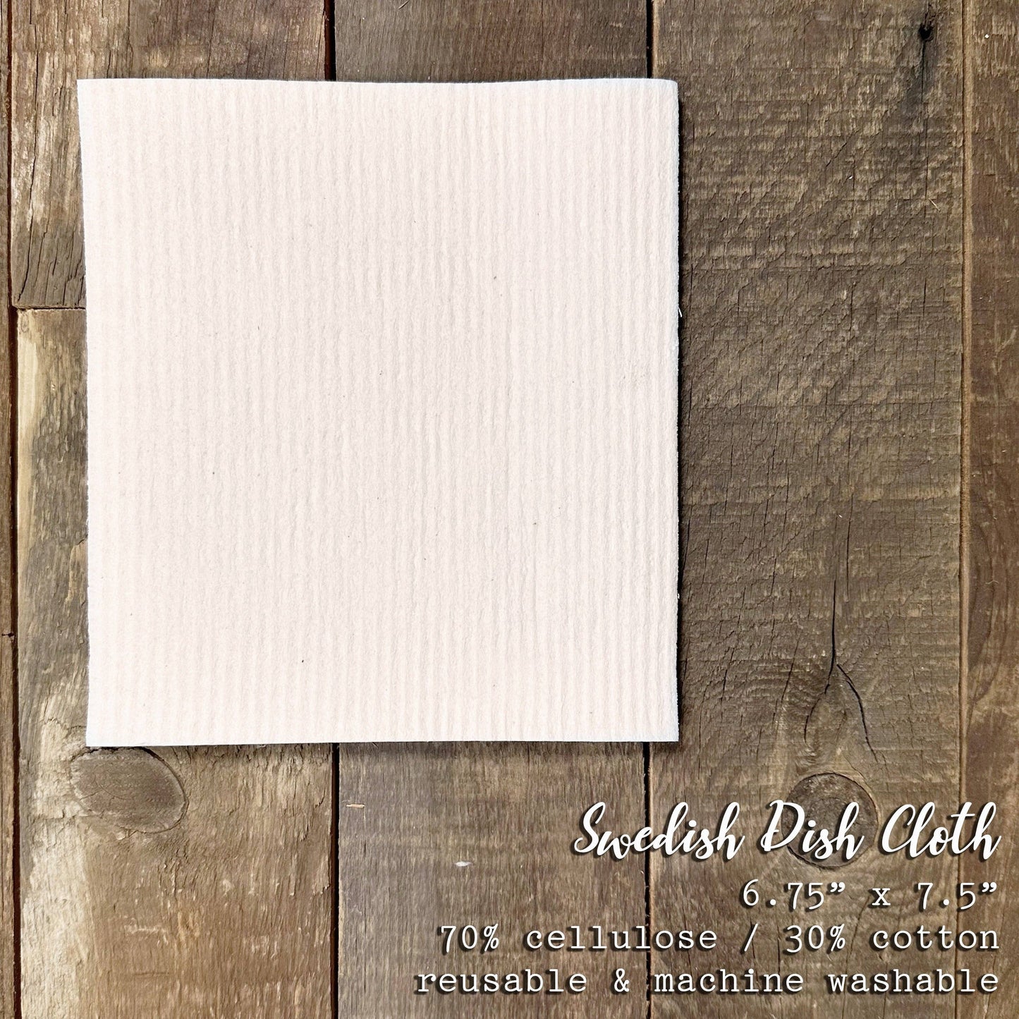 Lamp Post Welcome - Custom Swedish Dish Cloth