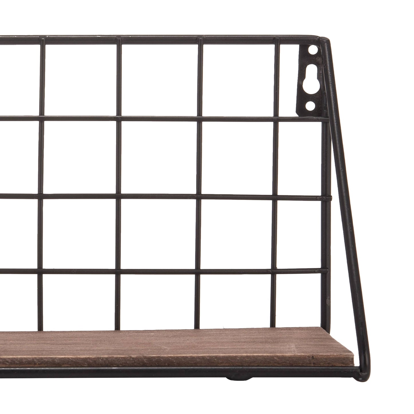 Metal Grid Wall Shelf Small