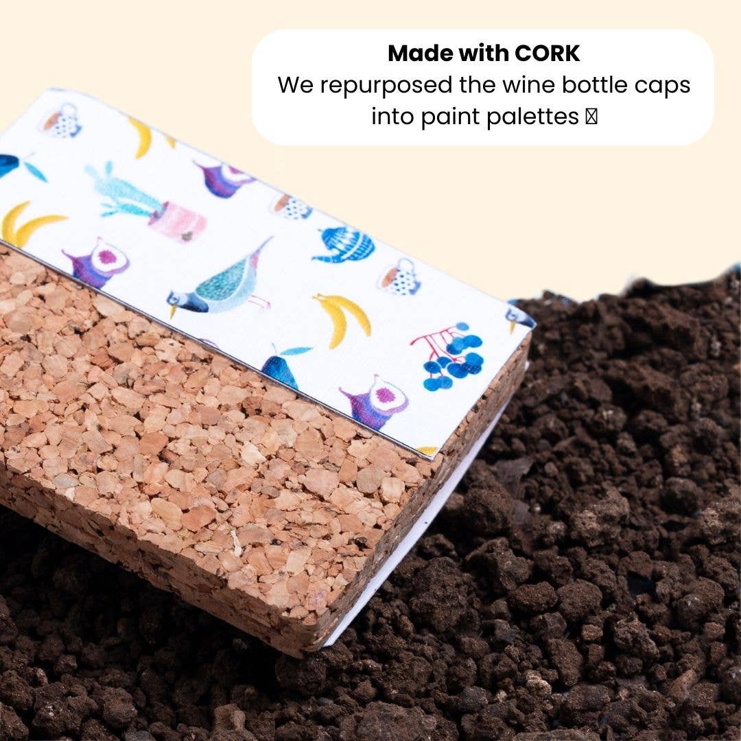 Watercolor Pans - Metallic 15 Colors (Pack of 5) Nano Pallet