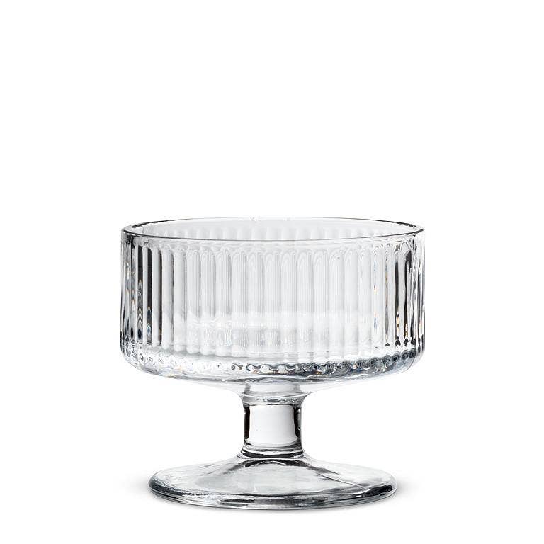 Tight Optic Pedestal Small Bowl-3.5"D