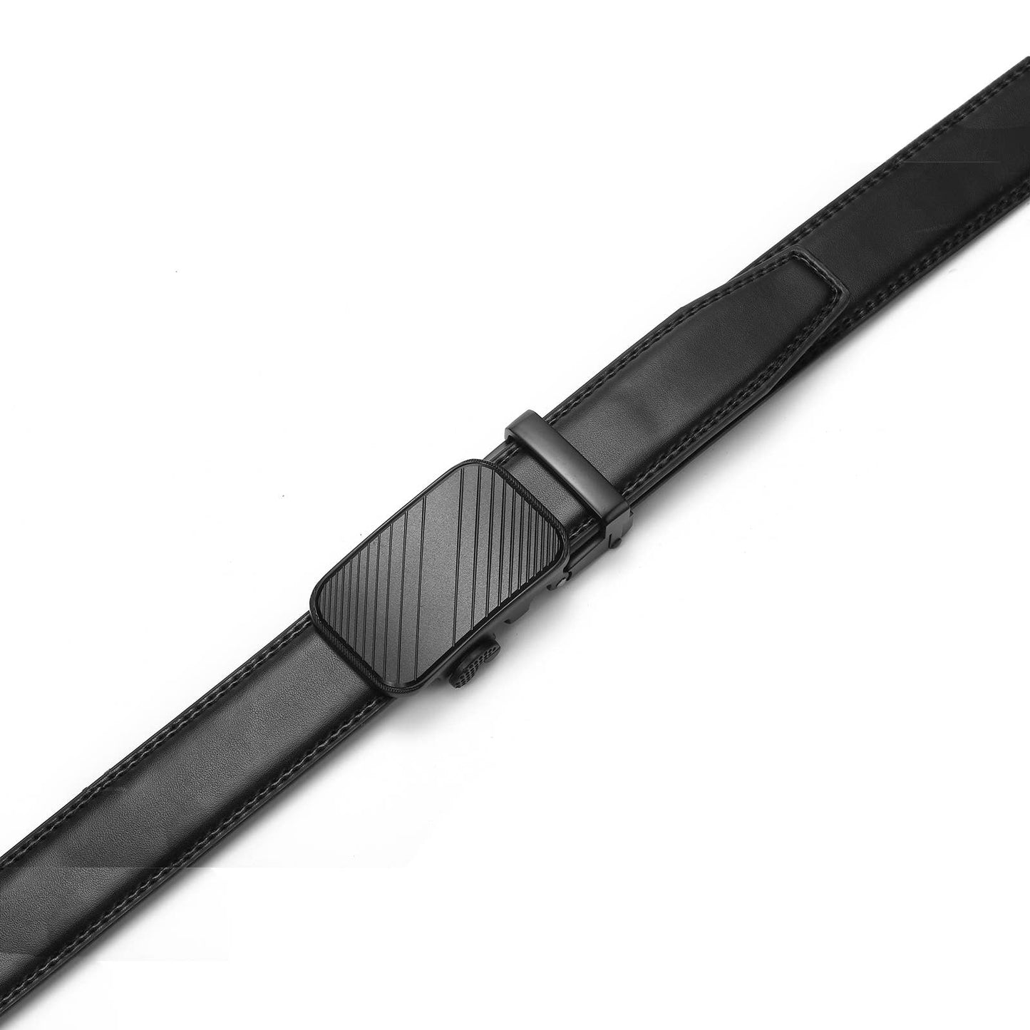 Modern Striped Ratchet Belt