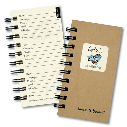 Mini - Address Book (Kraft)