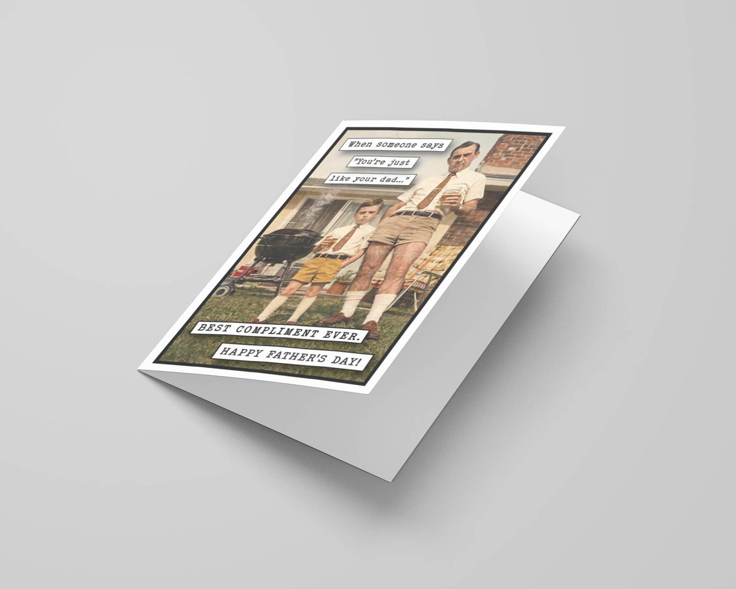 Like Your Dad  Fathers Day Card From Son, Men Gifts