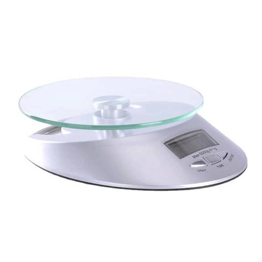 Fox Run Digital Kitchen Scale with Removable Tray, 6" x 7"