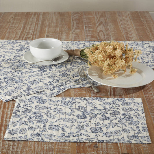 Doylestown Floral Placemat  18Lx12W