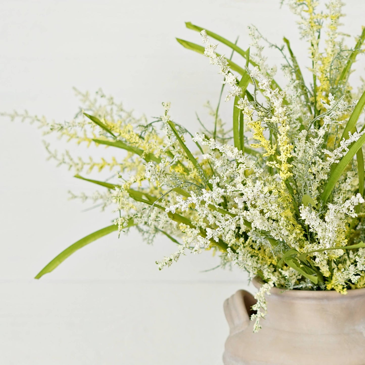 35310- 24in Millet Heather Bush-Cream yellow