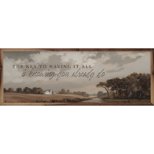 The Secret To Having It All: 36x12