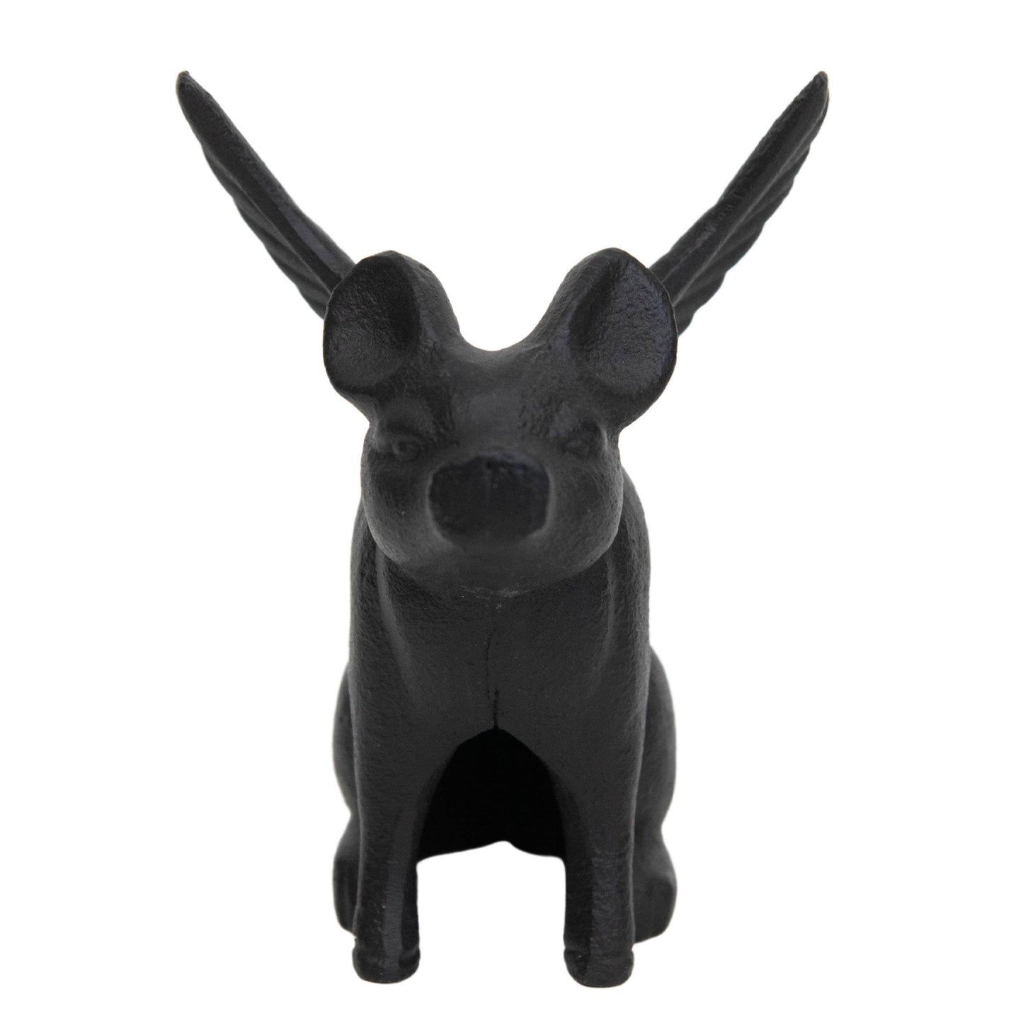 Flying Pig Figure Black