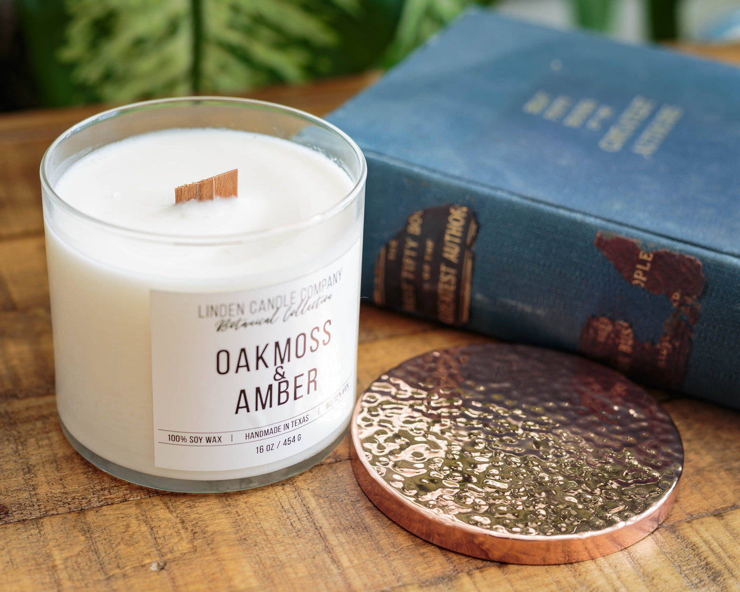 Oakmoss & Amber Natural Soy Candle