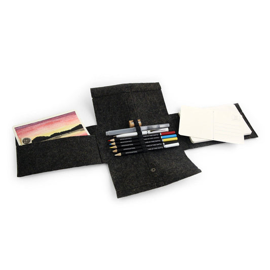 JOTBLOCK travel postcard watercolor pencil set