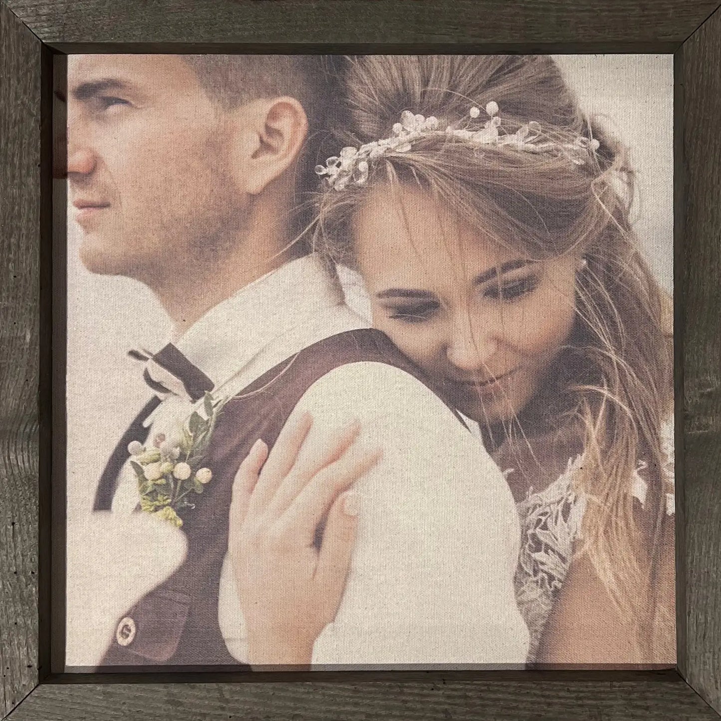 16x16 Custom Thin Photo Frame