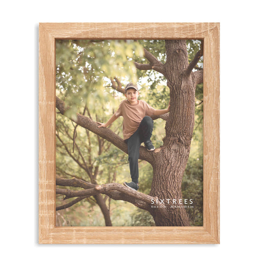 Ethan Natural Grain - Wood Picture Frame: 8X10