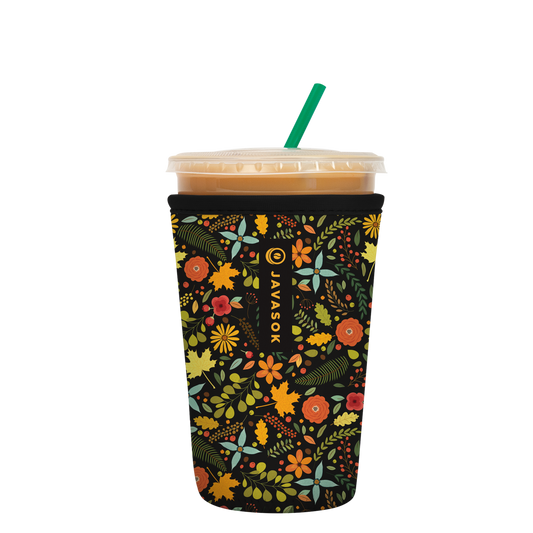 JavaSok - Autumn Floral: Medium 22-28oz