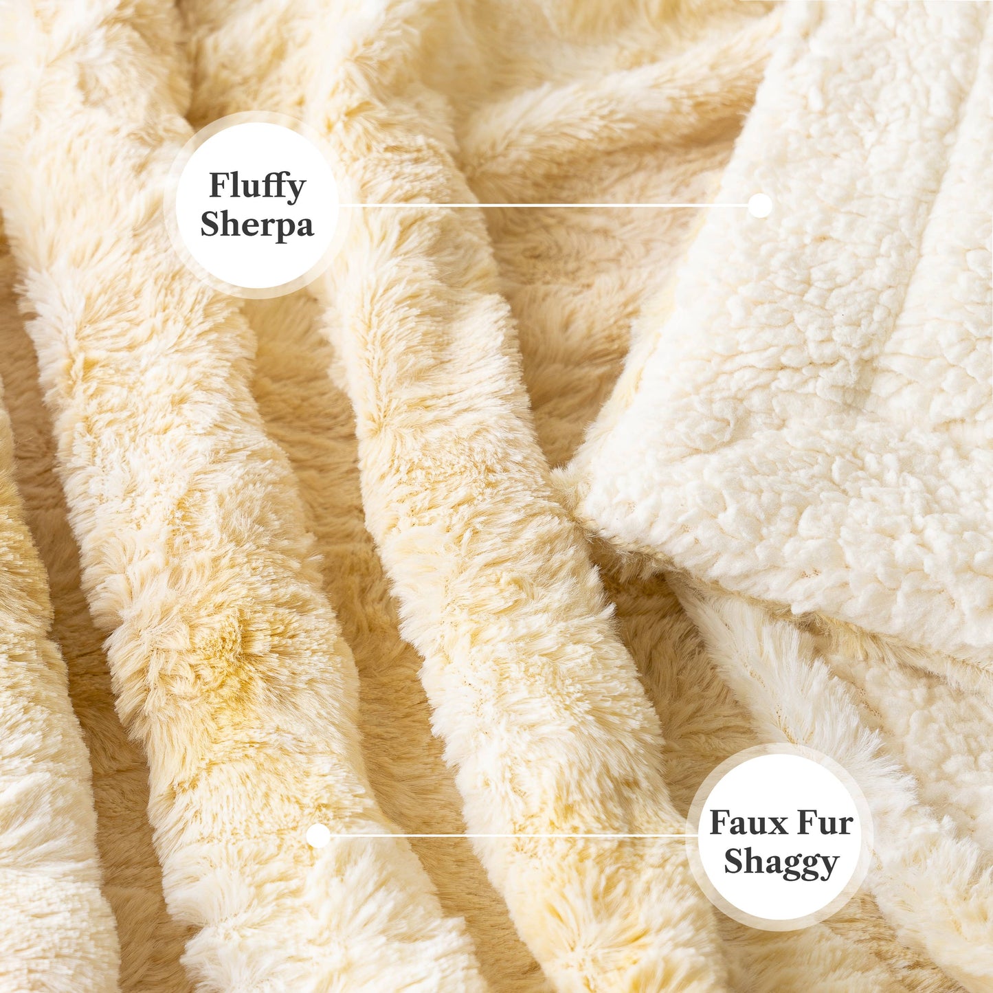 Minky Sherpa Throw Blanket