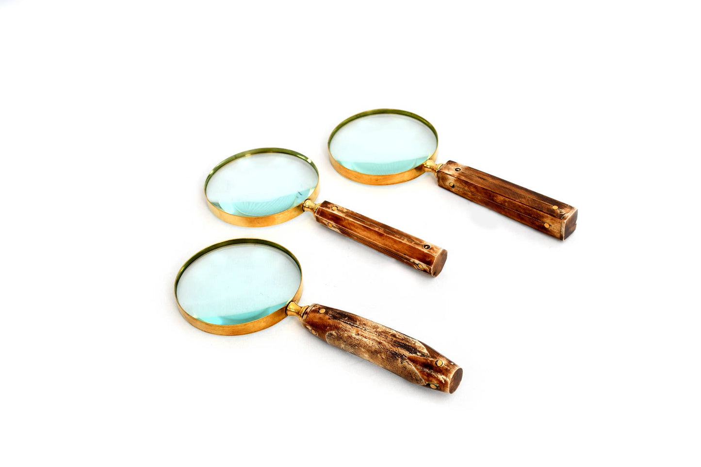 Retro Brass Handle Magnifiers