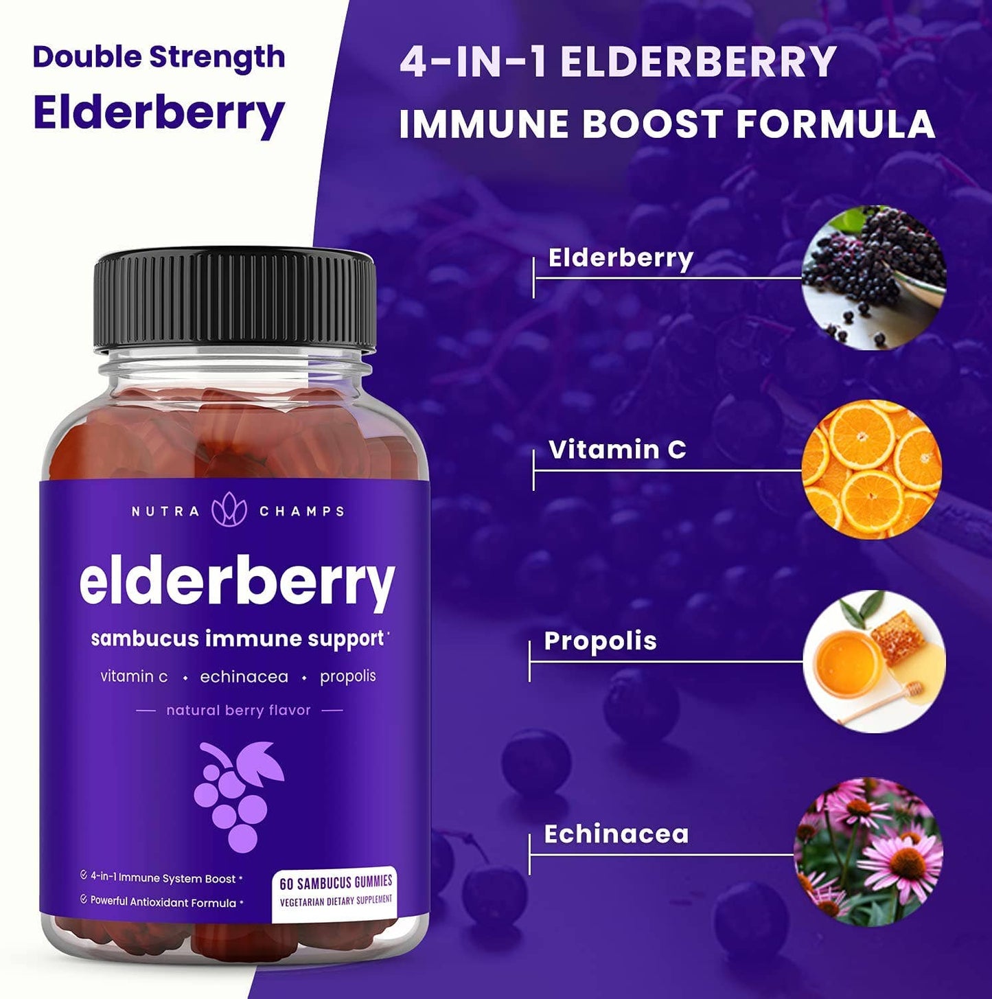 Elderberry Gummies - Immunity Protection