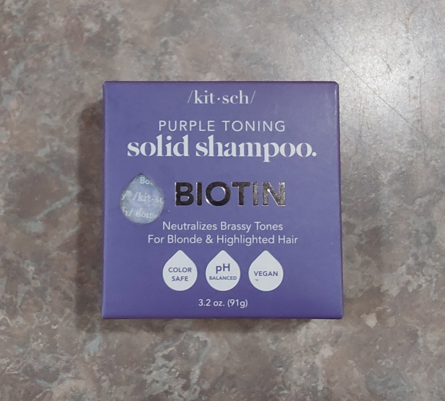 Toning Purple Shampoo Bar