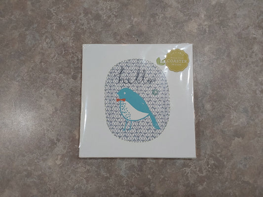 Hello Coaster Card
