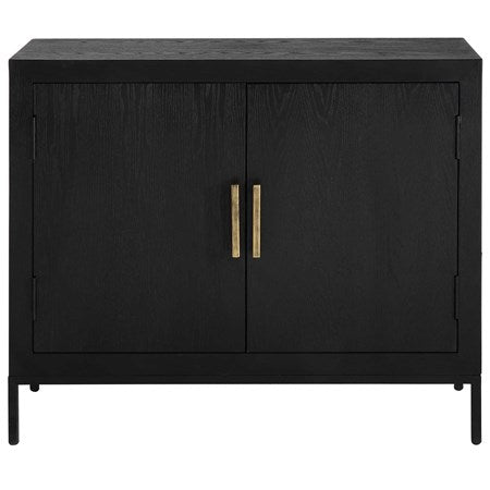 Front Range 2 Door Cabinet, Black