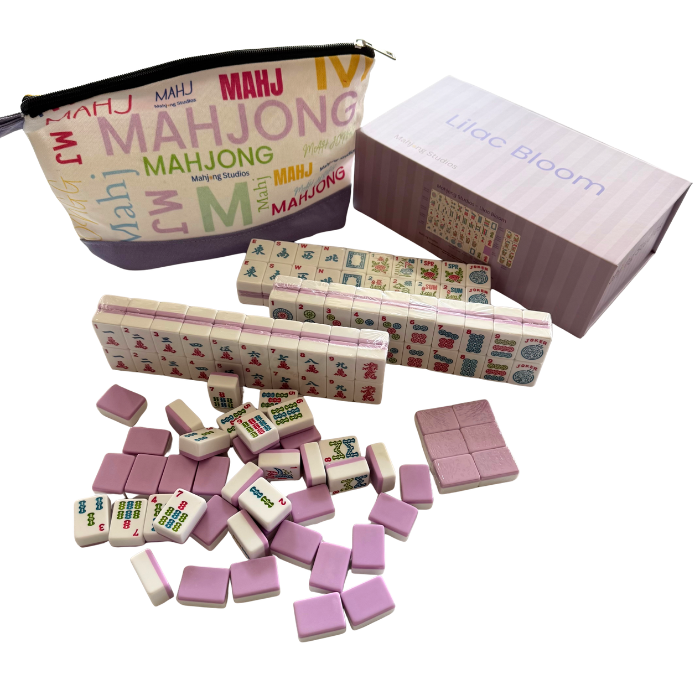 Mahjong Studios – American Mahjong Tile Set Lilac Bloom PREORDER