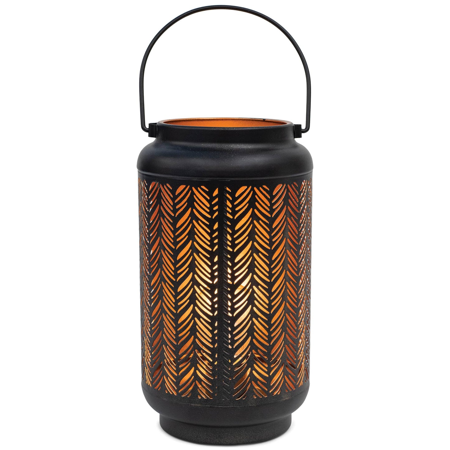 Lantern Forever In Hearts Large Black