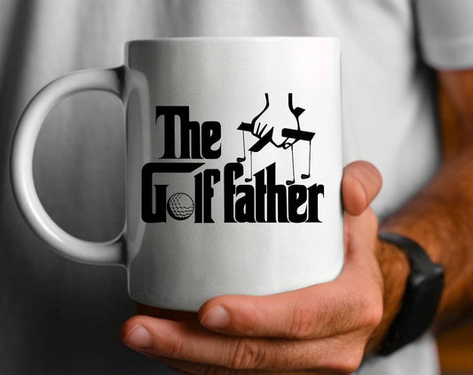 The Golf Father - Funny Golf Father's Day Coffee Mug : 11oz White
