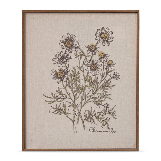 Chamomile Wall Art Multi Cotton