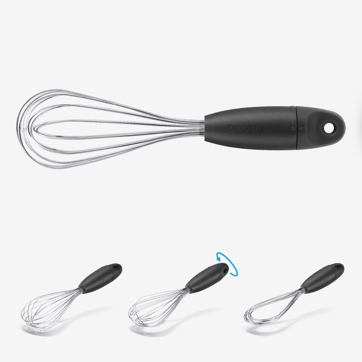 Mini Flisk - Fold Flat Balloon Whisk