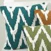 Chevron Teal Design Pillow-17