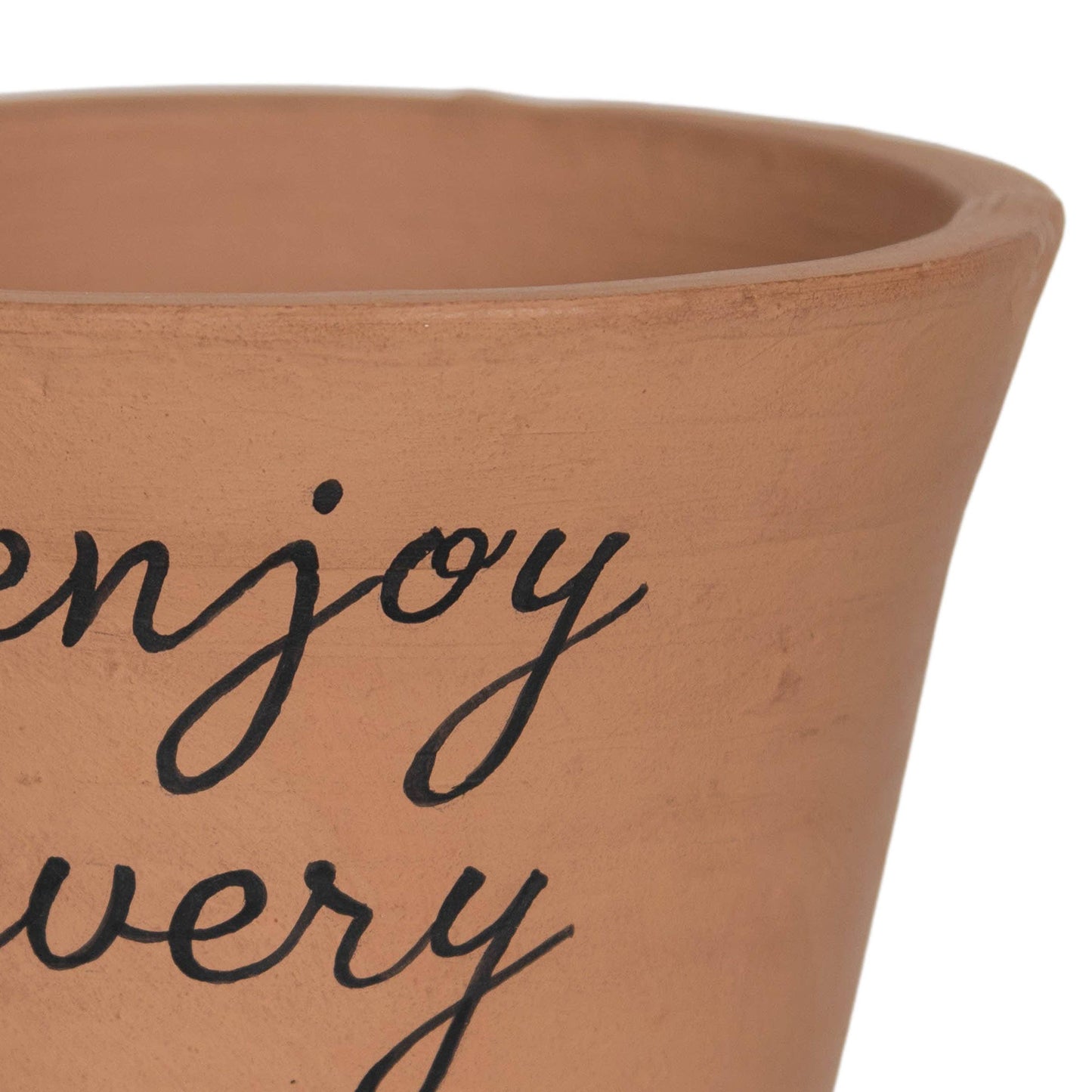 Enjoy Every Moment Terracotta Planter