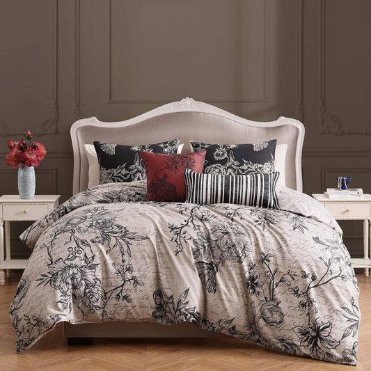 Serenova 5 Piece Reversible Comforter Set