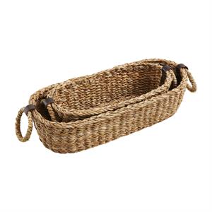 Lrg Woven Bread Basket