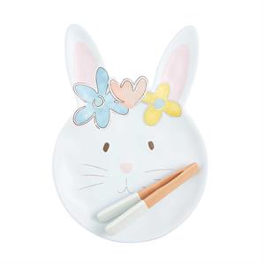 Bunny Melamine Cookie Tray Set