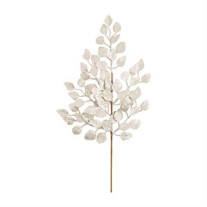 Glitter Leaf Sprig
