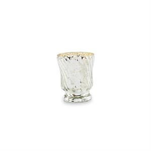 Silver With Lines Mercury Votive