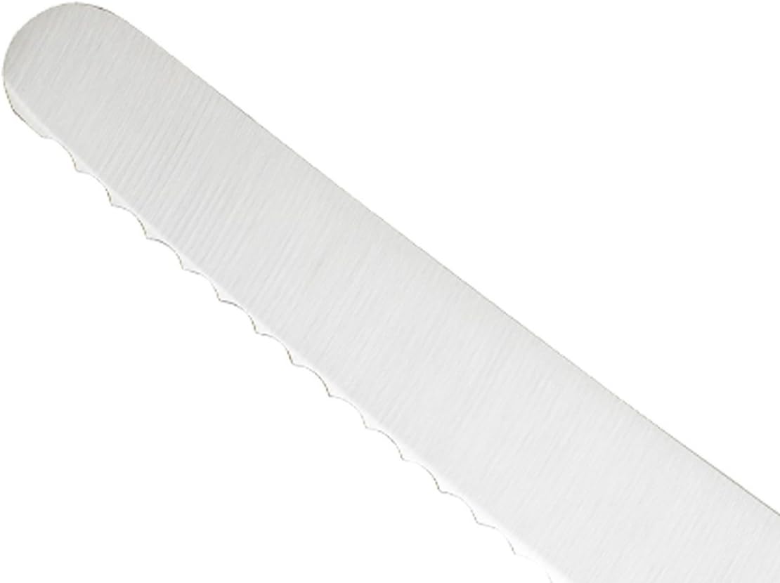 Millennia Black Handle, 10-Inch Wide Wavy Edge, Bread Knife