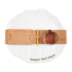 Happy Fall-Idays Cookie Plate Set