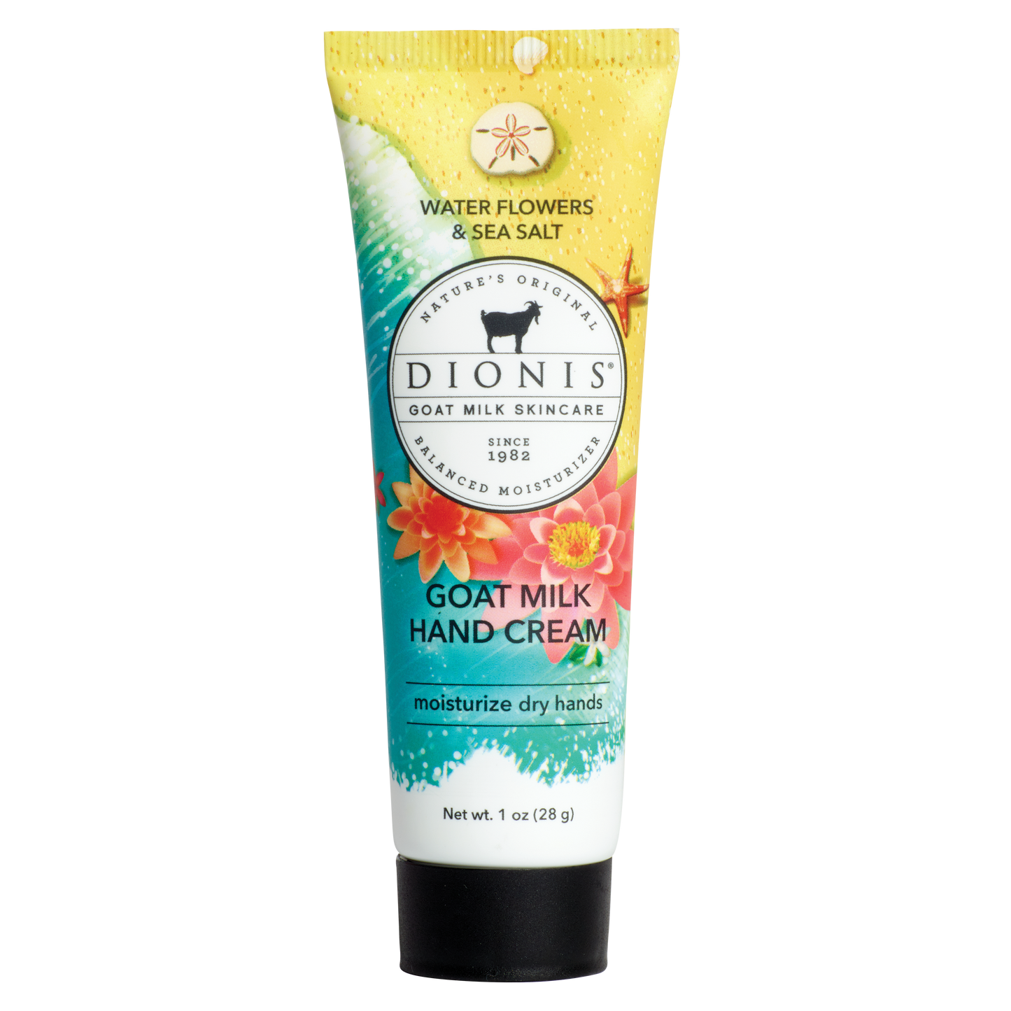 Dionis Water Flowers & Sea Salt Goat Milk Hand Cream 1oz