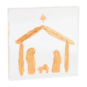 Acrylic Nativity Plaque