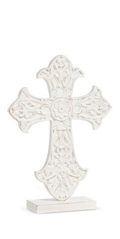 DISTRESSED CROSS ON STANDS 2 Assorted
