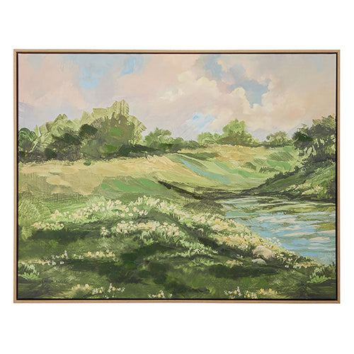 35.25" Landscape Framed Wall Art