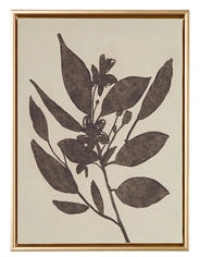 15.75" Olive Branch Framed Print