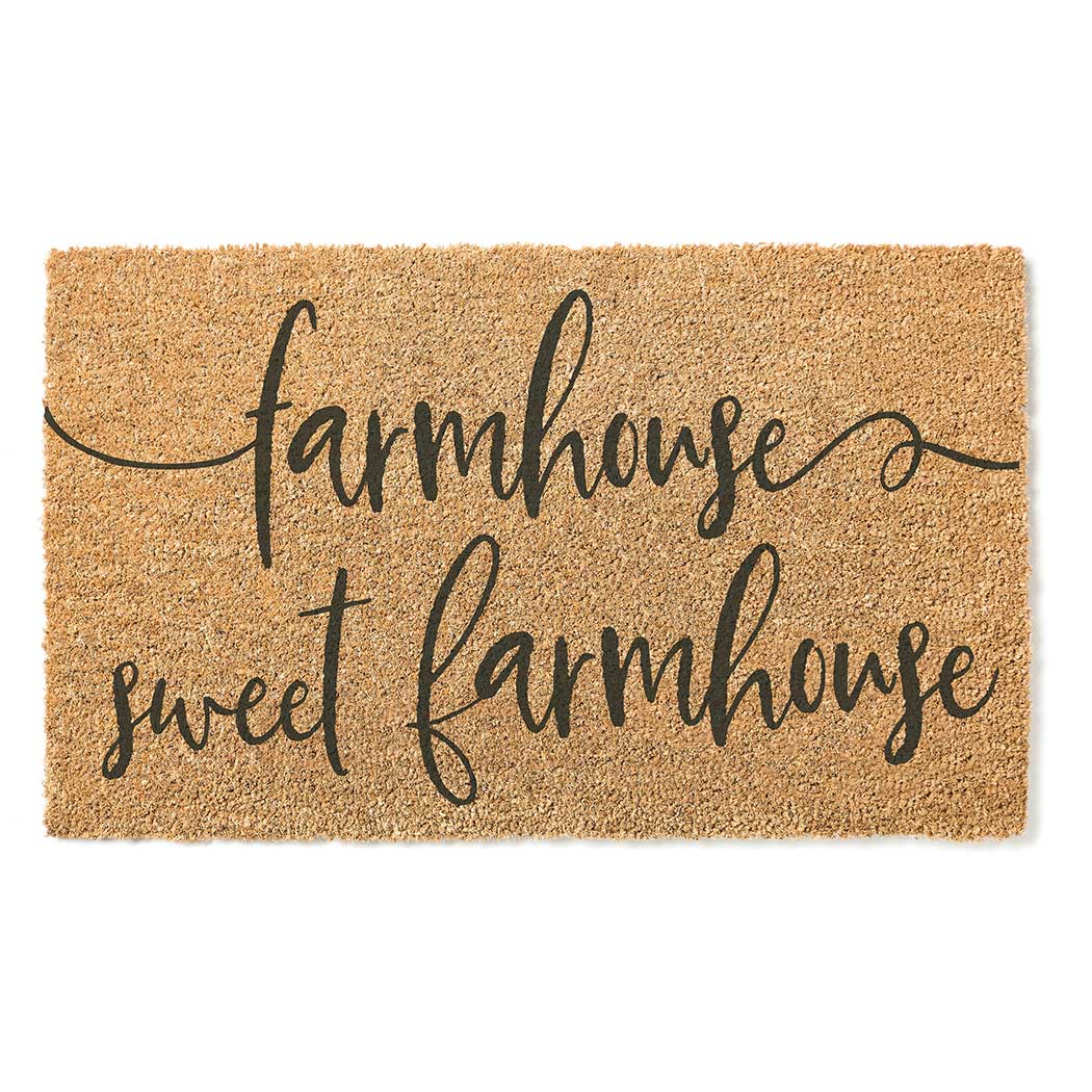 18x30 Coir Doormat Farmhouse Sweet Farmhouse
