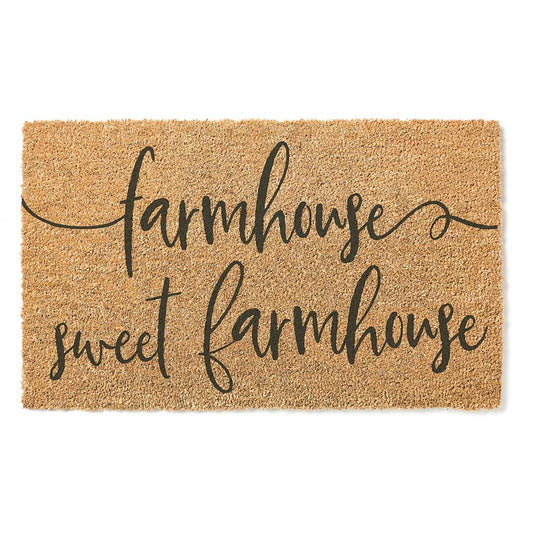 18x30 Coir Doormat Farmhouse Sweet Farmhouse