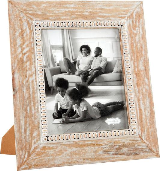 Large Wood Beaded Frame 8x10