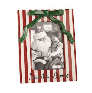 Ceramic Xmas Bow Frame