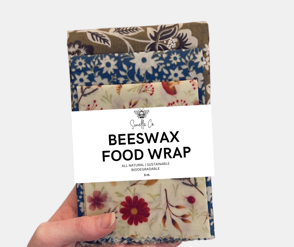 Beeswax Wraps: Three Pack